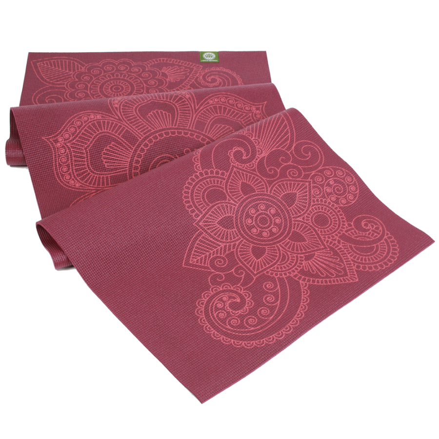 Yogamat Trend met Mandala 4,5mm dik
