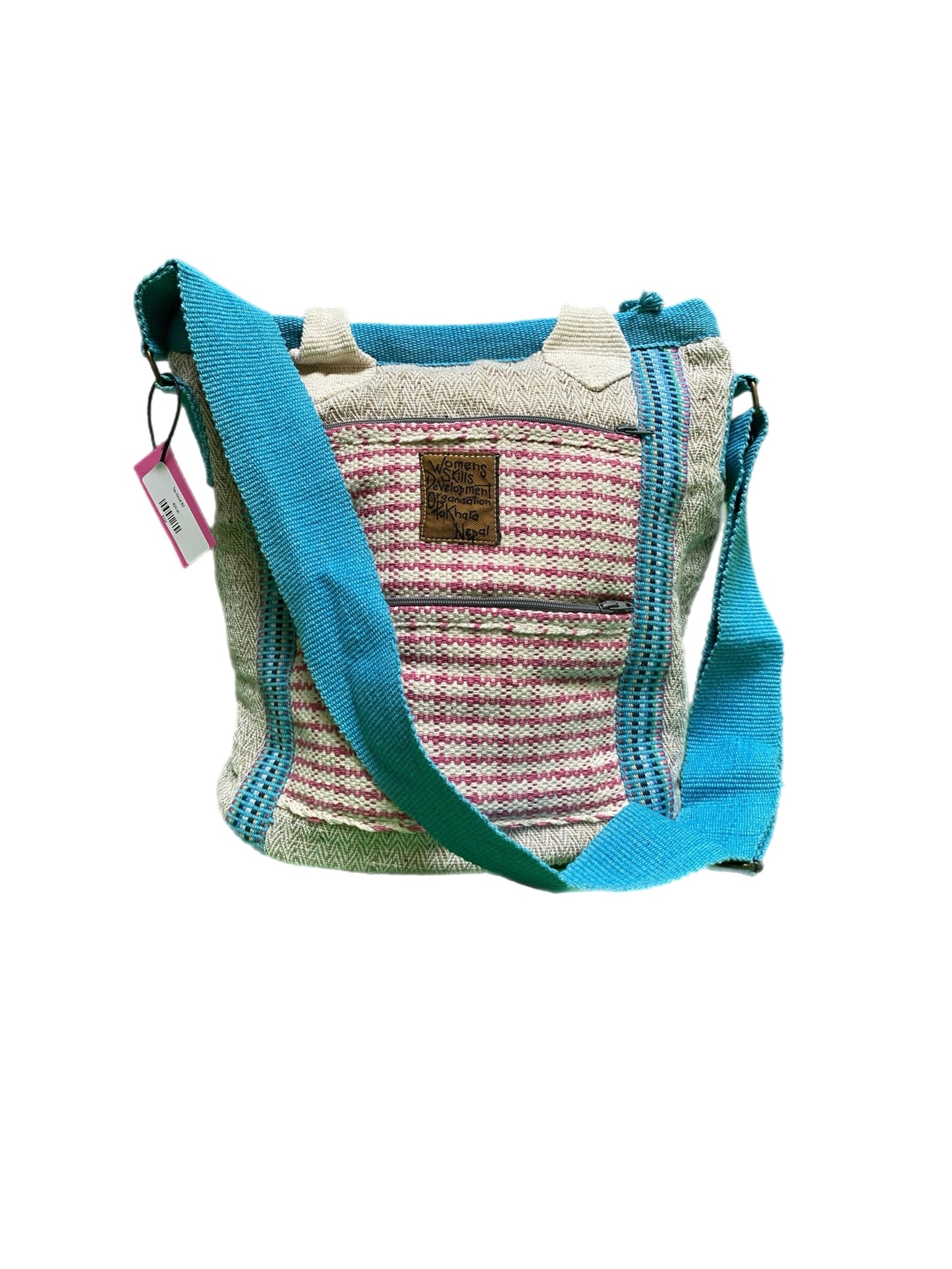 WSDO Crossbody l. blauw/roze (B2)