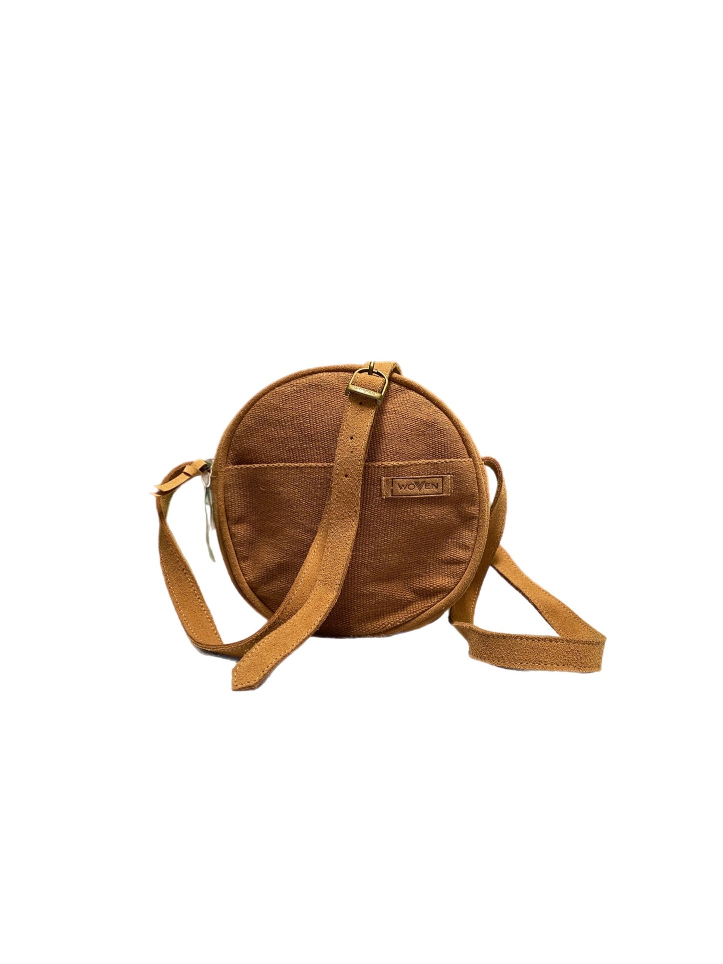 Woven schoudertas rond (Lakeside bag)