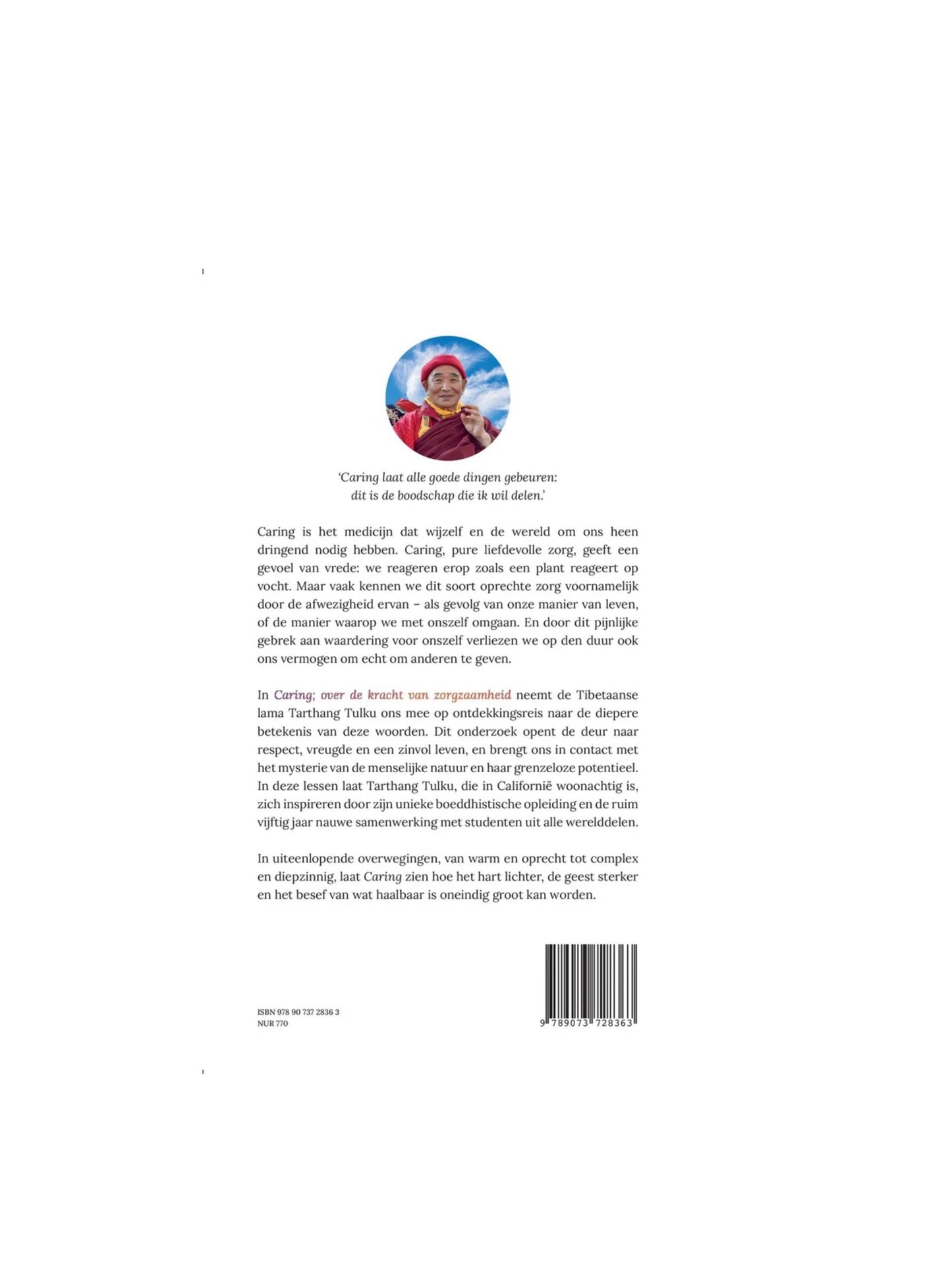 Caring - Tarthang Tulku